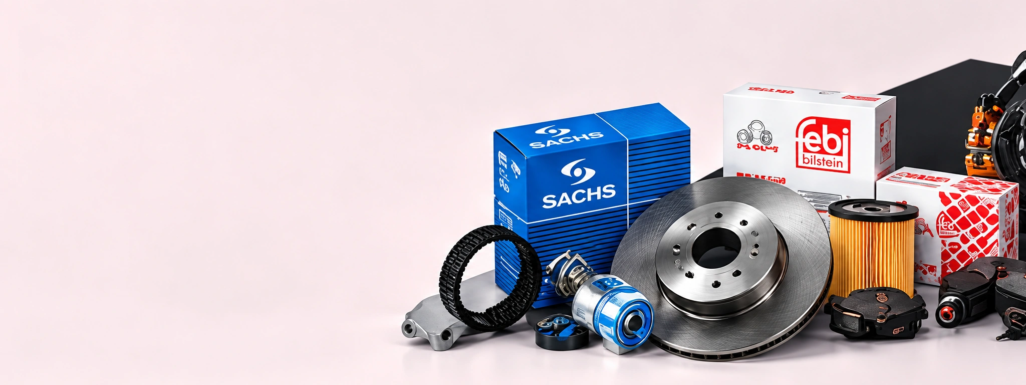 Dischi freno, filtri e componenti con confezioni SACHS e febi bilstein