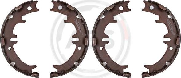 A.B.S. 9114 - Kit ganasce, Freno stazionamento www.autoricambi360.it