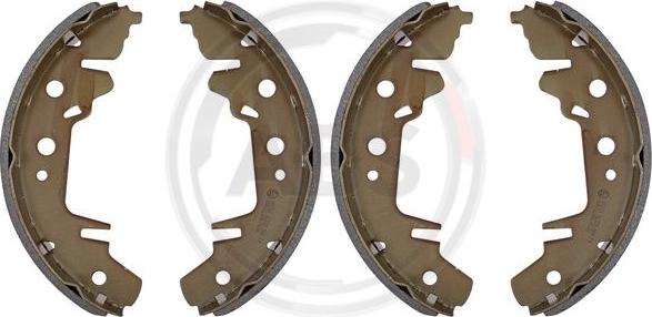 A.B.S. 40714 - Kit ganasce freno www.autoricambi360.it
