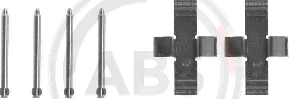 A.B.S. 0916Q - Kit accessori, Pastiglia freno www.autoricambi360.it