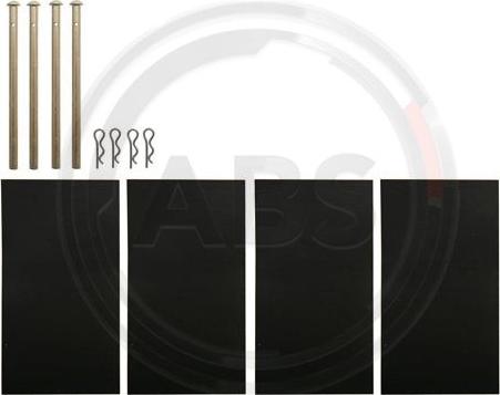 A.B.S. 0983Q - Kit accessori, Pastiglia freno www.autoricambi360.it