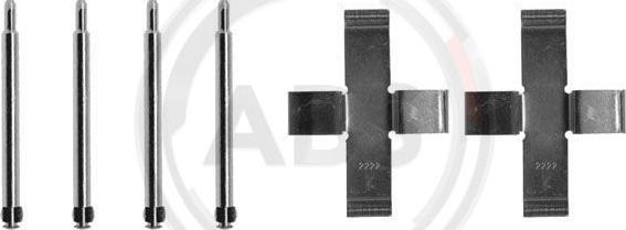 A.B.S. 0925Q - Kit accessori, Pastiglia freno www.autoricambi360.it