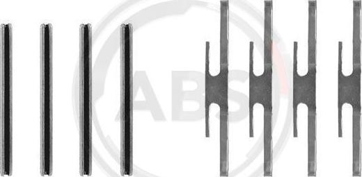 A.B.S. 0975Q - Kit accessori, Pastiglia freno www.autoricambi360.it