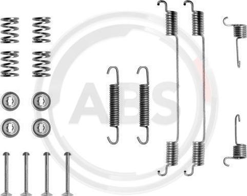 A.B.S. 0682Q - Kit accessori, Ganasce freno www.autoricambi360.it