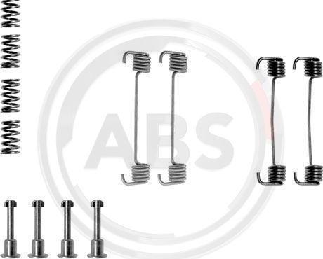 A.B.S. 0620Q - Kit accessori, Ganasce freno stazionamento www.autoricambi360.it