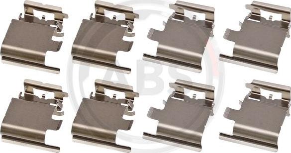 A.B.S. 0142Q - Kit accessori, Pastiglia freno www.autoricambi360.it