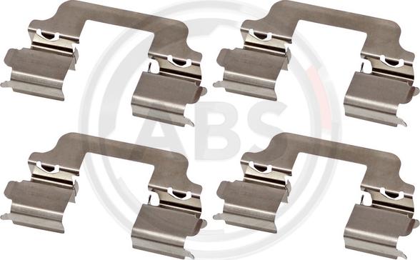 A.B.S. 0154Q - Kit accessori, Pastiglia freno www.autoricambi360.it