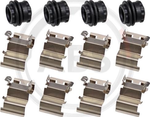 A.B.S. 0156Q - Kit accessori, Pastiglia freno www.autoricambi360.it