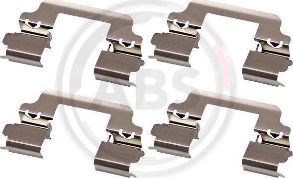 A.B.S. 0153Q - Kit accessori, Pastiglia freno www.autoricambi360.it
