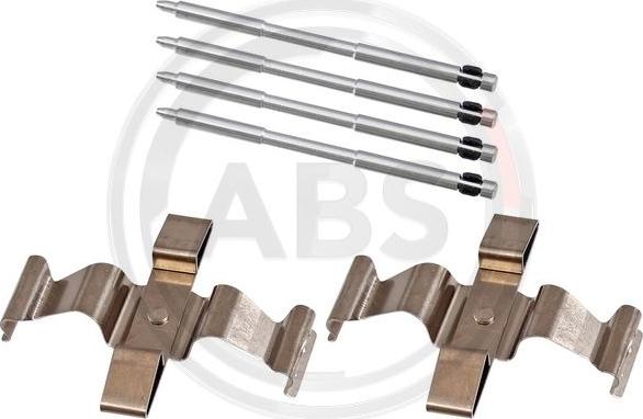 A.B.S. 0109Q - Kit accessori, Pastiglia freno www.autoricambi360.it