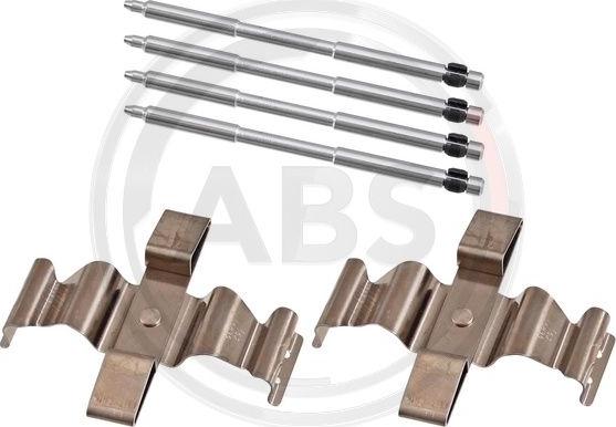 A.B.S. 0107Q - Kit accessori, Pastiglia freno www.autoricambi360.it