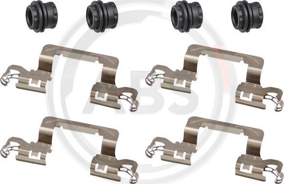 A.B.S. 0130Q - Kit accessori, Pastiglia freno www.autoricambi360.it