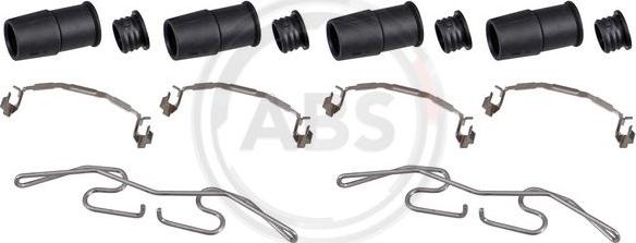A.B.S. 0133Q - Kit accessori, Pastiglia freno www.autoricambi360.it