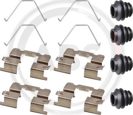 A.B.S. 0137Q - Kit accessori, Pastiglia freno www.autoricambi360.it