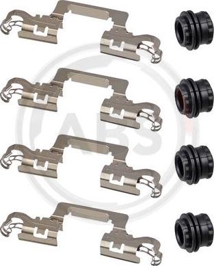 A.B.S. 0129Q - Kit accessori, Pastiglia freno www.autoricambi360.it