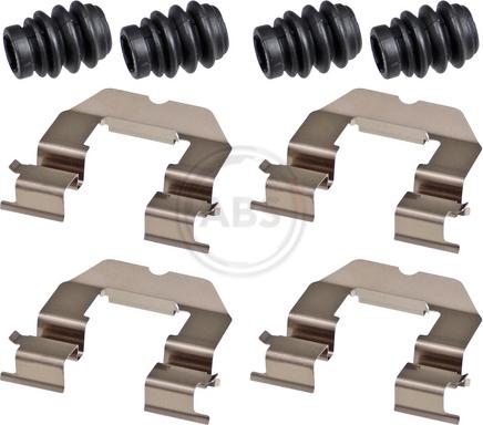 A.B.S. 0126Q - Kit accessori, Pastiglia freno www.autoricambi360.it