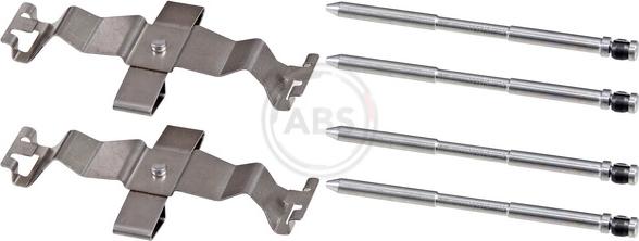 A.B.S. 0122Q - Kit accessori, Pastiglia freno www.autoricambi360.it