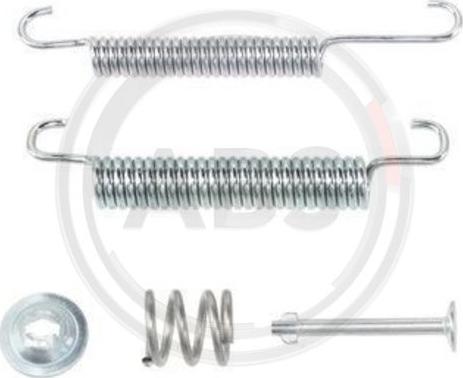 A.B.S. 0893Q - Kit accessori, Ganasce freno stazionamento www.autoricambi360.it