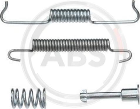 A.B.S. 0841Q - Kit accessori, Ganasce freno stazionamento www.autoricambi360.it