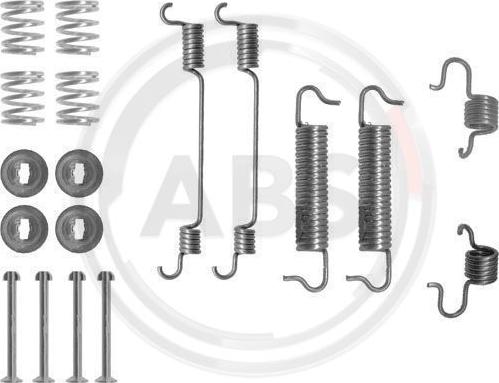 A.B.S. 0780Q - Kit accessori, Ganasce freno www.autoricambi360.it