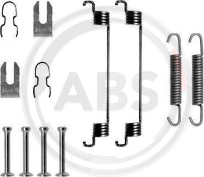 A.B.S. 0783Q - Kit accessori, Ganasce freno www.autoricambi360.it
