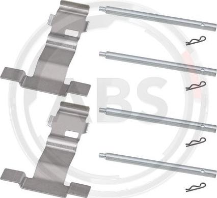A.B.S. 1943Q - Kit accessori, Pastiglia freno www.autoricambi360.it