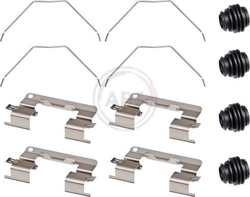 A.B.S. 1965Q - Kit accessori, Pastiglia freno www.autoricambi360.it