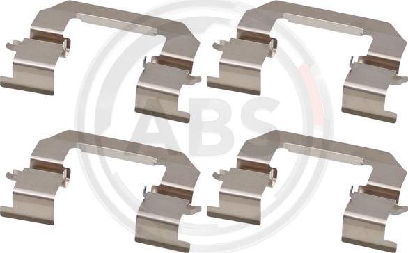 A.B.S. 1914Q - Kit accessori, Pastiglia freno www.autoricambi360.it