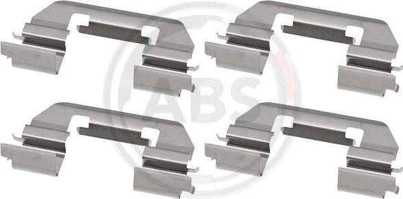 A.B.S. 1911Q - Kit accessori, Pastiglia freno www.autoricambi360.it
