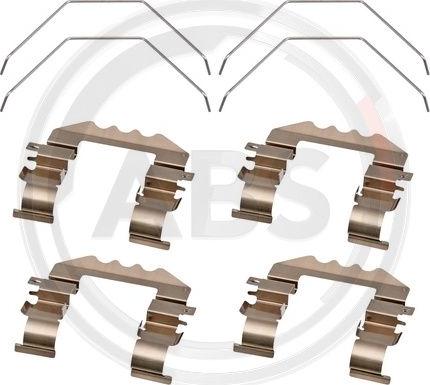 A.B.S. 1918Q - Kit accessori, Pastiglia freno www.autoricambi360.it