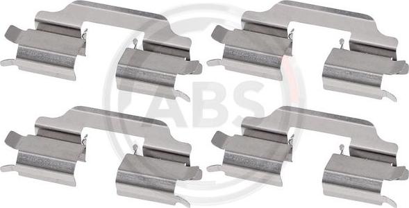 A.B.S. 1912Q - Kit accessori, Pastiglia freno www.autoricambi360.it