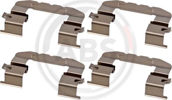 A.B.S. 1917Q - Kit accessori, Pastiglia freno www.autoricambi360.it