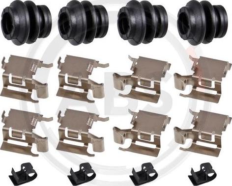 A.B.S. 1984Q - Kit accessori, Pastiglia freno www.autoricambi360.it