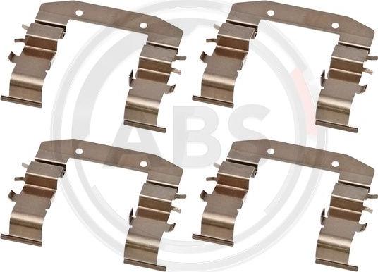 A.B.S. 1937Q - Kit accessori, Pastiglia freno www.autoricambi360.it
