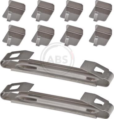 A.B.S. 1929Q - Kit accessori, Pastiglia freno www.autoricambi360.it