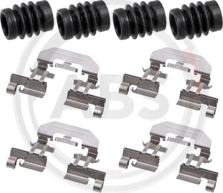 A.B.S. 1925Q - Kit accessori, Pastiglia freno www.autoricambi360.it