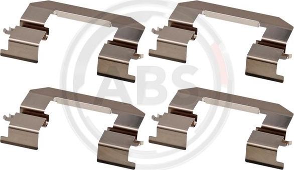 A.B.S. 1923Q - Kit accessori, Pastiglia freno www.autoricambi360.it