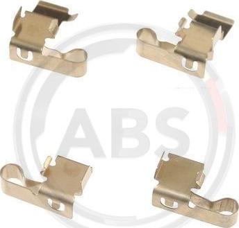 A.B.S. 1699Q - Kit accessori, Pastiglia freno www.autoricambi360.it