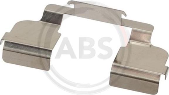 A.B.S. 1698Q - Kit accessori, Pastiglia freno www.autoricambi360.it