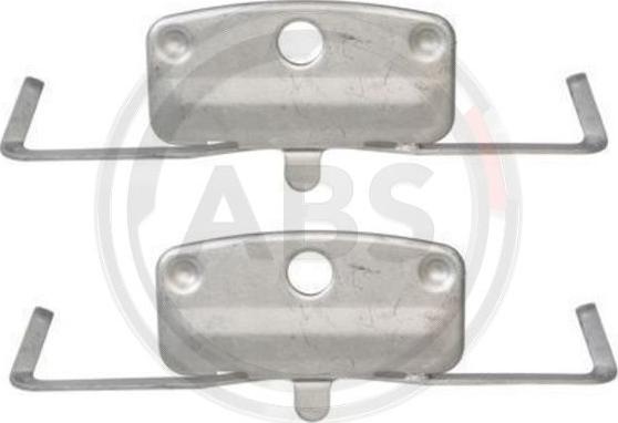 A.B.S. 1644Q - Kit accessori, Pastiglia freno www.autoricambi360.it