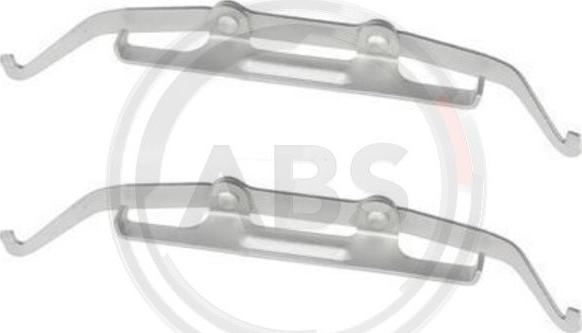 A.B.S. 1642Q - Kit accessori, Pastiglia freno www.autoricambi360.it