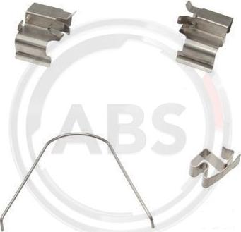 A.B.S. 1651Q - Kit accessori, Pastiglia freno www.autoricambi360.it