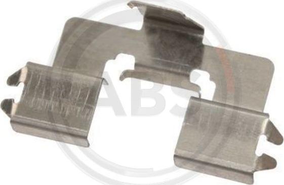 A.B.S. 1666Q - Kit accessori, Pastiglia freno www.autoricambi360.it
