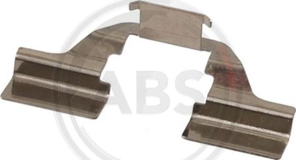 A.B.S. 1684Q - Kit accessori, Pastiglia freno www.autoricambi360.it
