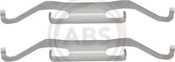 A.B.S. 1680Q - Kit accessori, Pastiglia freno www.autoricambi360.it