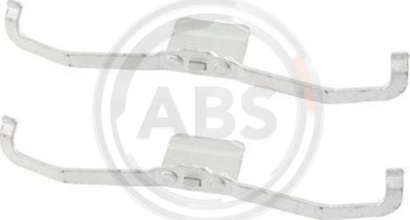 A.B.S. 1639Q - Kit accessori, Pastiglia freno www.autoricambi360.it