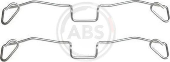 A.B.S. 1633Q - Kit accessori, Pastiglia freno www.autoricambi360.it