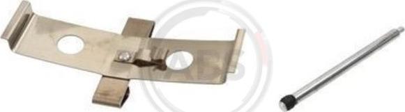 A.B.S. 1674Q - Kit accessori, Pastiglia freno www.autoricambi360.it
