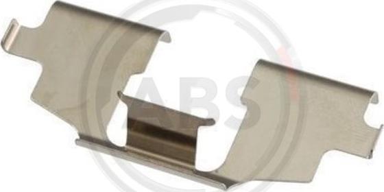 A.B.S. 1675Q - Kit accessori, Pastiglia freno www.autoricambi360.it