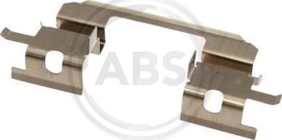 A.B.S. 1672Q - Kit accessori, Pastiglia freno www.autoricambi360.it